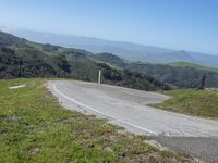 Rural Landscape in California: Nature and Rolling Hills