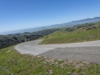 Rural Landscape in California: Nature and Rolling Hills