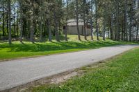 Rural Landscape in Canada: Lush Greenery