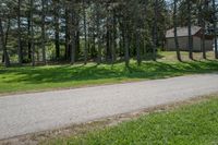 Rural Landscape in Canada: Lush Greenery