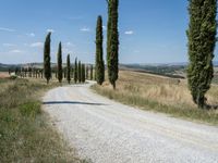 Rural Landscape with Clear Sky in Italy