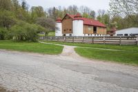 Rural Landscape with Cloudy Sky in Ontario, Canada