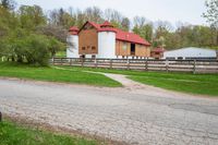 Rural Landscape with Cloudy Sky in Ontario, Canada