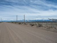 Rural Landscape in Colorado with Power Plant