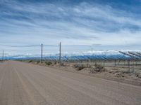 Rural Landscape in Colorado with Power Plant