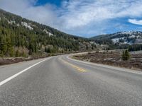 Rural Landscape of Colorado: Snowy Scenery