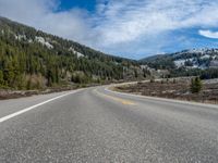 Rural Landscape of Colorado: Snowy Scenery