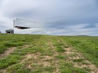 Rural Landscape in Germany: Field and Mirror