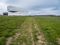 Rural Landscape in Germany: Field and Mirror