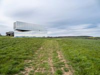 Rural Landscape in Germany: Field and Mirror