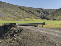 Rural Landscape in Iceland: Clear Sky