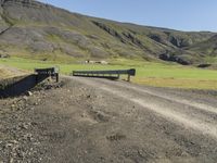 Rural Landscape in Iceland: Clear Sky