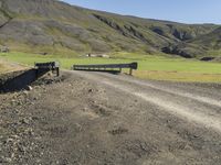 Rural Landscape in Iceland: Clear Sky