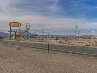 Rural Landscape with Nature and Trees near Las Vegas