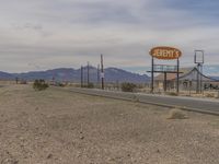 Rural Landscape with Nature and Trees near Las Vegas