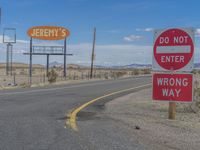 Rural Landscape in Nevada: A Daytime View