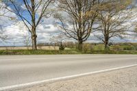 Rural Landscape in Ontario, Canada with Lush Green Vegetation