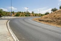 Rural Landscape Road in Granada