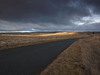 Rural Landscape: Road Through Green Grass