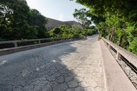 Rural Landscape Road in Mexico