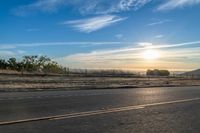 Rural Landscape at Sunrise: Hill Plain Bathed in Sunlight