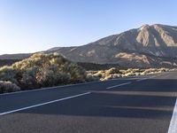 Rural Landscape in Tenerife: Low Mountains and Clear Skies