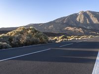 Rural Landscape in Tenerife: Low Mountains and Clear Skies