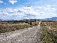 Rural Landscape in Tuscany: Clear Sky and Scenic Views