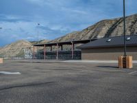 Rural Landscape in Utah: Asphalt Roads Through Majestic Mountains