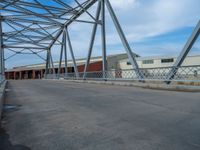 Rural Landscape in Utah: A Bridge Over the Road