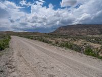 Rural Landscape in Utah: Clear Sky and Off-Road Adventure