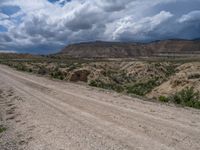 Rural Landscape in Utah: Clear Sky and Off-Road Adventure