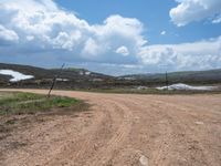 Rural Landscape in Utah: Dirt and Gravel