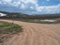 Rural Landscape in Utah: Dirt and Gravel