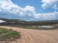 Rural Landscape in Utah: Dirt and Gravel