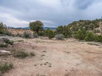 Rural Landscape of Utah: Off-Road Adventure on a Dirt Road