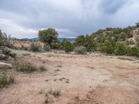 Rural Landscape of Utah: Off-Road Adventure on a Dirt Road