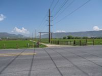 Rural Landscape of Utah: A Majestic Mountain View