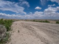 Rural Landscape in Utah: Off-Road Dirt Road