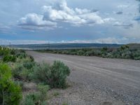 Rural Landscape in Utah: Off-Road Dirt Track