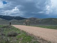 Rural Landscape in Utah: Off-Road Track