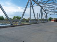 Rural Landscape in Utah: Road and Bridge