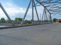 Rural Landscape in Utah: Road and Bridge