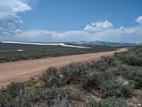 Rural Landscape in Utah, USA: Off-Road Track