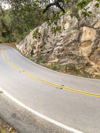 Rural Mountain Road Landscape