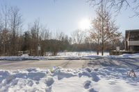 Rural Ontario Winter View