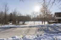 Rural Ontario Winter View