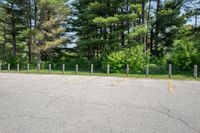 Rural Parking Lot in Canada, Ontario