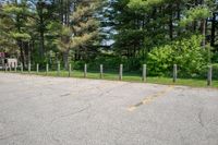 Rural Parking Lot in Canada, Ontario