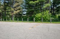 Rural Parking Lot in Canada, Ontario